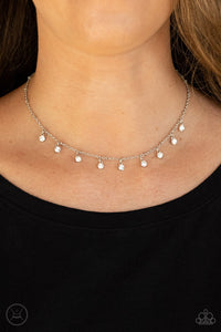 Necklace Choker,Necklace Short,White,Dainty Diva White ✧ Choker Necklace