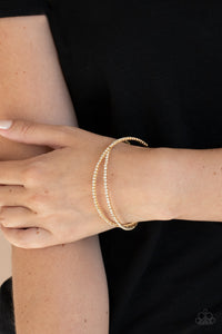 Bracelet Cuff,Gold,Plus One Status Gold ✧ Bracelet