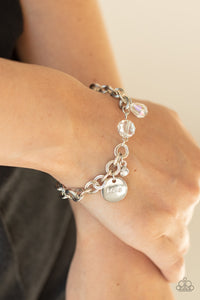 Bracelet Clasp,Hearts,Mother,Valentine's Day,White,Lovable Luster White ✧ Bracelet