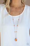 Go Tell It On The MESA Orange ✨ Necklace Long