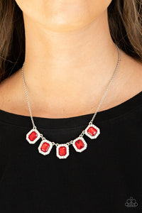 Necklace Short,Red,Next Level Luster Red ✨ Necklace