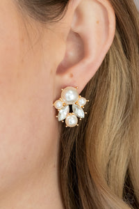 Earrings Post,Gold,Royal Reverie Gold ✧ Post Earrings