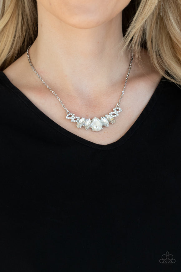 Bride-to-BEAM White ✨ Necklace Short