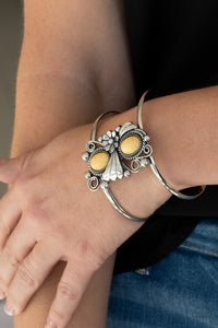 Bracelet Cuff,Yellow,Mojave Flower Girl Yellow ✧ Bracelet