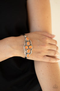 Bracelet Cuff,Orange,Color Me Celestial Orange  ✧ Bracelet