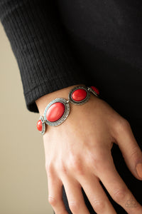 Bracelet Clasp,Red,MESA Time Zone Red ✧ Bracelet