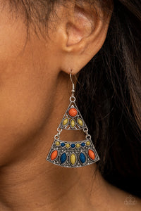 Earrings Fish Hook,Multi-Colored,Desert Fiesta Multi ✧ Earrings