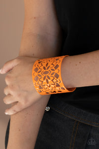 Bracelet Cuff,Orange,Hacienda Hotspot Orange  ✧ Bracelet