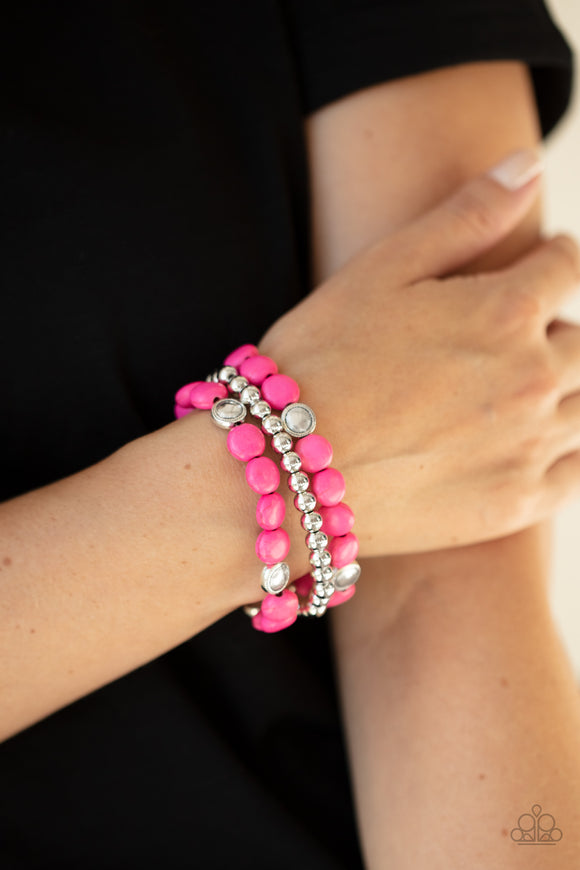 Desert Verbena Pink  ✧ Bracelet Bracelet