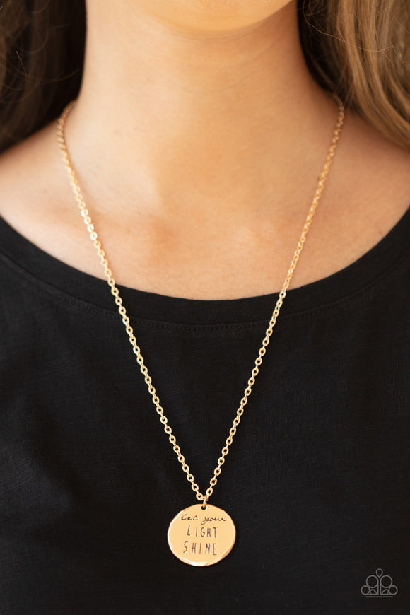 Light It Up Gold ✨ Necklace Short