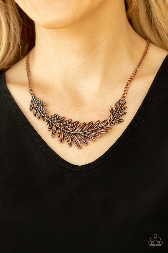 Queen of the QUILL Copper ✨ Necklace Short