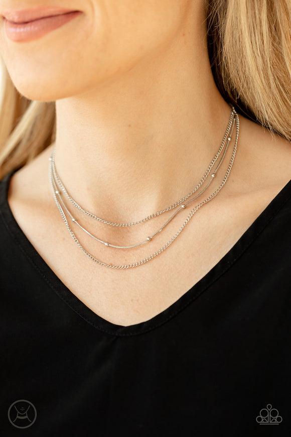 Subtly Stunning Silver ✧ Choker Necklace Choker Necklace