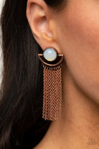 Copper,Earrings Post,Opal Oracle Copper ✧ Post Earrings