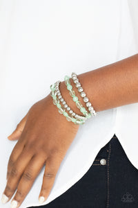 Bracelet Stretchy,Green,Delightfully Disco Green  ✧ Bracelet