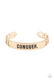 Conquer Your Fears Gold  ✧ Bracelet Bracelet