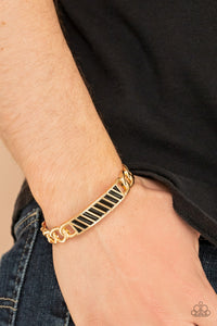 Bracelet Cuff,Gold,Men's Bracelet,Keep Your Guard Up Gold  ✧ Bracelet