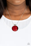 Look Into My Aura Red ✨ Necklace Short