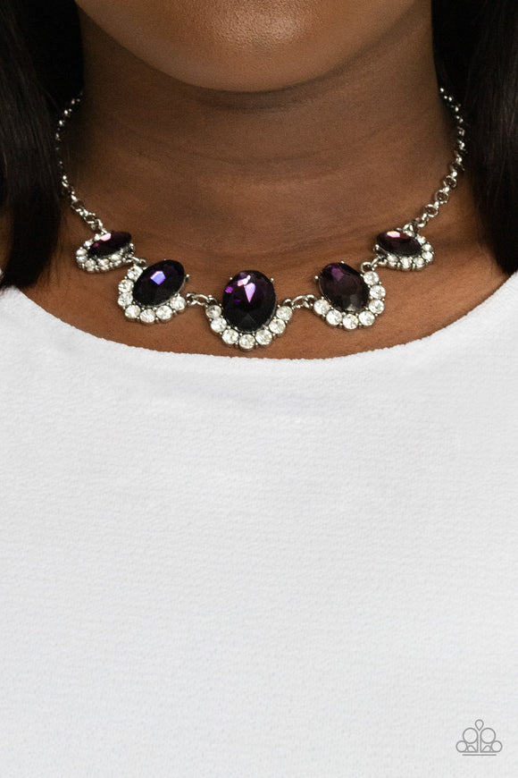 The Queen Demands It Purple ✨ Necklace Short