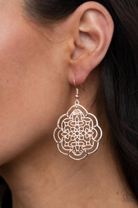 Earrings Fish Hook,Rose Gold,Tour de Taj Mahal Rose Gold ✧ Earrings