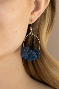 Blue,Earrings Fish Hook,Flirty Florets Blue ✧ Earrings