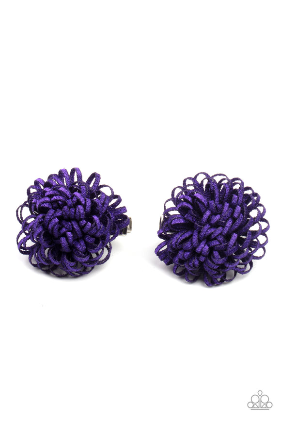 Pretty in Posy Purple ✧ Flower Hair Clip Flower Hair Clip Accessory