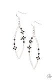 Flowery Finesse Black ✧ Earrings Earrings