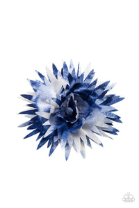 Blossom Clip,Blue,White,My Favorite Color Is Tie Dye Blue ✧ Blossom Hair Clip