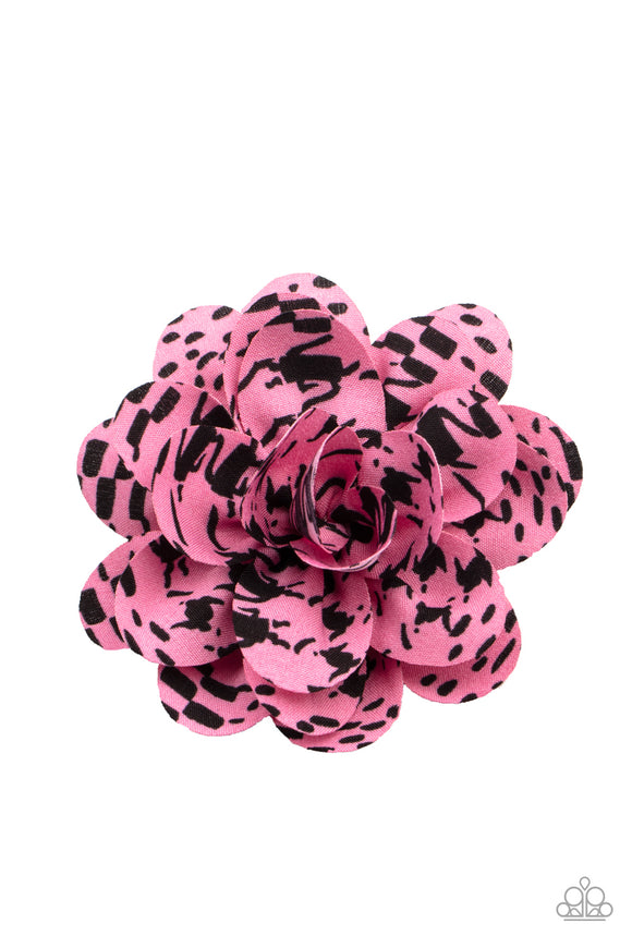 Patterned Paradise Pink ✧ Blossom Hair Clip Blossom Hair Clip Accessory