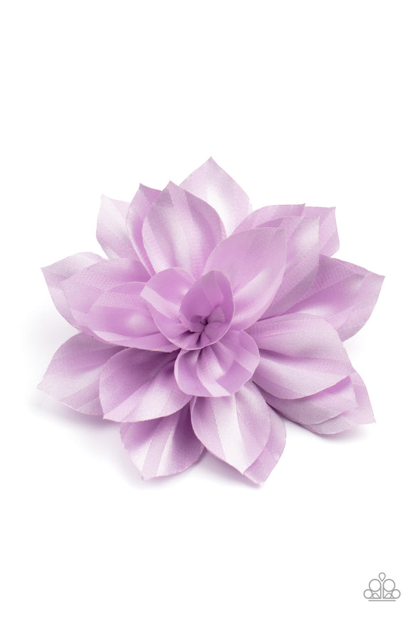 Gala Garden Purple ✧ Flower Hair Clip Flower Hair Clip Accessory