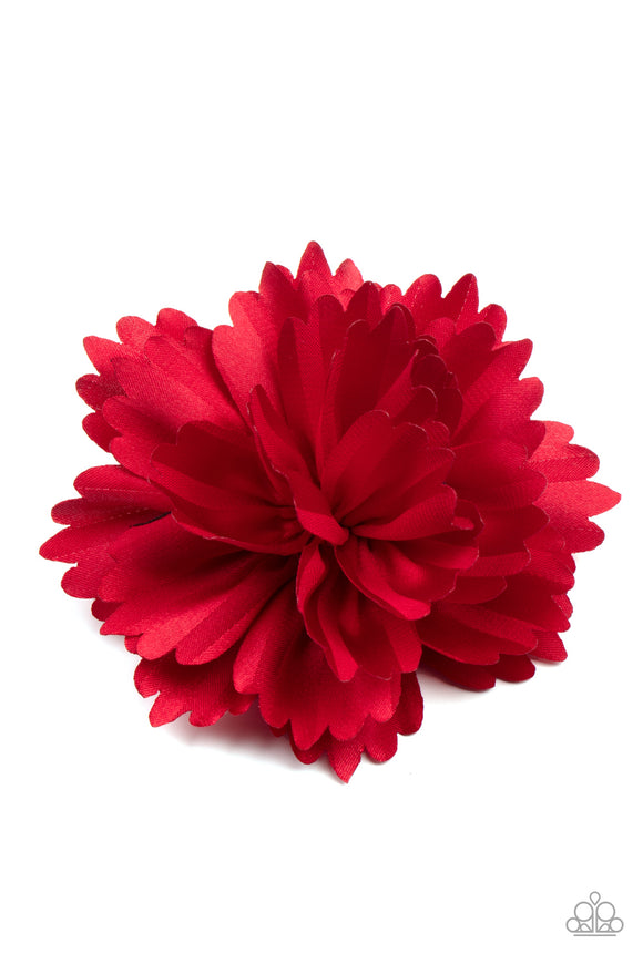 Picnic Posh Red ✧ Blossom Hair Clip Blossom Hair Clip Accessory