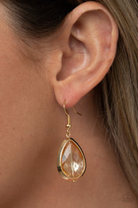 Earrings Fish Hook,Gold,Drop-Dead Duchess Gold ✧ Earrings