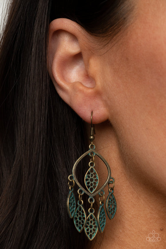 Artisan Garden Brass ✧ Earrings Earrings