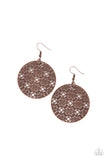 Metallic Mosaic Copper ✧ Earrings Earrings