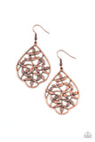 Taj Mahal Gardens Copper ✧ Earrings Earrings