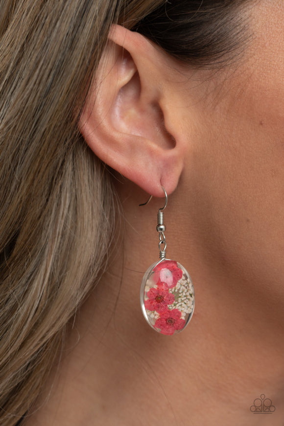Encased Enchantment Pink ✧ Earrings Earrings