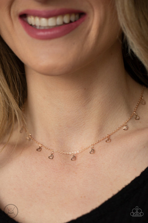 Charismatically Cupid Rose Gold ✧ Choker Necklace Choker Necklace
