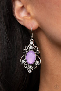 Earrings Fish Hook,Purple,Tour de Fairytale Purple ✧ Earrings