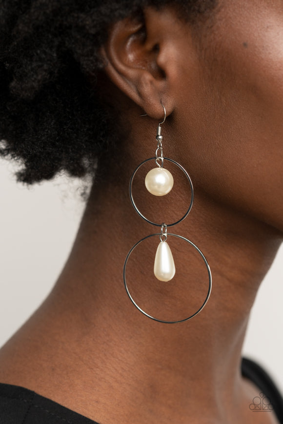 Cultured in Couture White ✧ Earrings Earrings