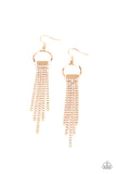Tapered Twinkle Gold ✧ Earrings Earrings