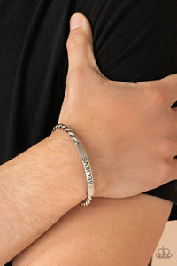 Bracelet Cuff,Faith,Favorite,Inspirational,Silver,Keep Calm and Believe Silver  ✧ Bracelet