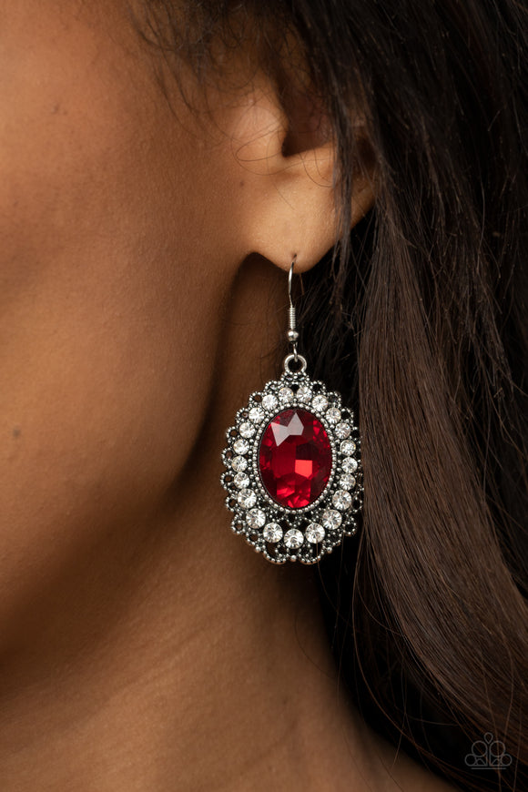 Glacial Gardens Red ✧ Earrings Earrings