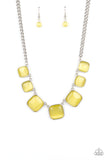 Aura Allure Yellow ✧ Necklace Short