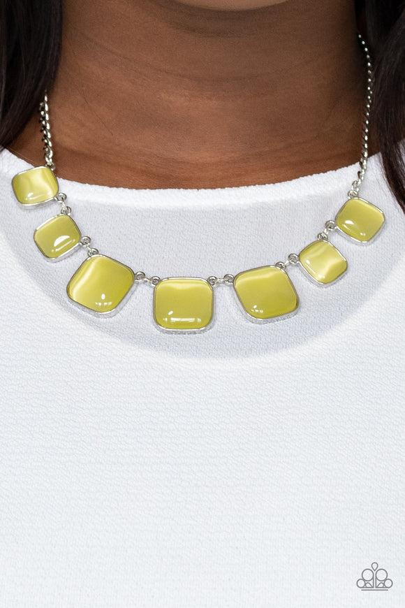 Aura Allure Yellow ✧ Necklace Short