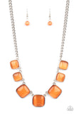 Aura Allure Orange ✧ Necklace Short