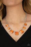 Aura Allure Orange ✧ Necklace Short