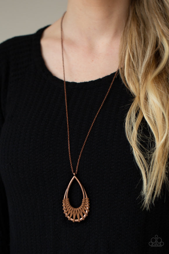 Homespun Artifact Copper ✨ Necklace Long