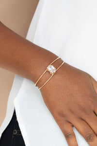Bracelet Cuff,Gold,GLOW No Mercy Gold  ✧ Bracelet