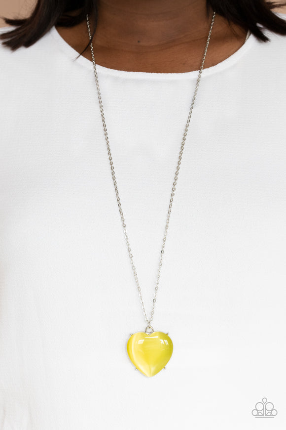 Warmhearted Glow Yellow ✨ Necklace Long