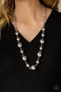 Necklace Long,Silver,Commanding Composure Silver ✨ Necklace