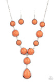 Terrestrial Trailblazer Orange ✨ Necklace Short